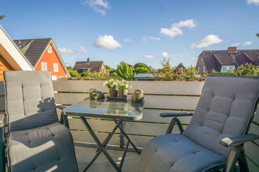 Appartement Maritim Und Individuell In Wenningstedt Mit Balkon Extérieur photo